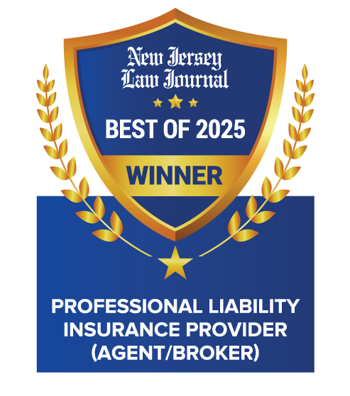 New Jersey Law Journal - Best Professional Liability Insurance Provider (Agent/Broker)